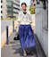 LEVITA片畔ニットカーディガン