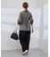 【WEB限定】【emur/エミュール】シャーリングシャツ