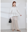 【WEB限定】【emur/エミュール】シャーリングシャツ