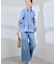 【WEB限定】【emur/エミュール】シャーリングシャツ
