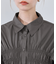 【WEB限定】【emur/エミュール】シャーリングシャツ