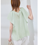 ラッフルスリーブブラウス/通勤対応
