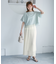 レースアイラインスカート