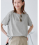 【UVカット・汗染み加工・接触冷感】手描き風ロゴプリントTシャツ