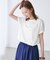 【UVカット・汗染み加工・接触冷感】手描き風ロゴプリントTシャツ