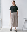 シャイニーリラックスプリーツスカート