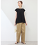 【UVカット・接触冷感】レースドッキングカットトップス