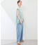 【UVカット・接触冷感】レースドッキングカットトップス