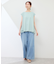 【UVカット・接触冷感】レースドッキングカットトップス