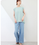 【UVカット・接触冷感】レースドッキングカットトップス