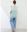 【UVカット・接触冷感】レースドッキングカットトップス