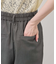 テンセルシャンブレータックワイドスラックス/通勤対応
