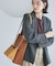 【A4対応】me fit BAG ワンショルダートート＆ミニショルダーバッグ/2点セット・通勤対応