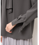 【WEB限定カラー・サイズ】メタルパーツフロントフリルタイブラウス/通勤対応