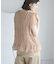 楊柳シャーリングシアートップス