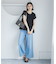 楊柳シャーリングシアートップス