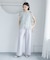 楊柳シャーリングシアートップス