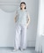 楊柳シャーリングシアートップス