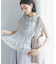 楊柳シャーリングシアートップス
