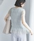 楊柳シャーリングシアートップス