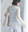 楊柳シャーリングシアートップス