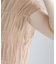 楊柳シャーリングシアートップス