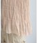 楊柳シャーリングシアートップス
