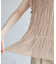 楊柳シャーリングシアートップス