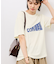【CONVERSE/コンバース】ネップラスラブ天竺クラックプリントTシャツ