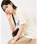 【CONVERSE/コンバース】ネップラスラブ天竺クラックプリントTシャツ