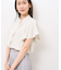 【防汚加工】ピンタックフレアスリーブブラウス/通勤対応