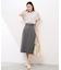【防汚加工】ピンタックフレアスリーブブラウス/通勤対応