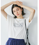 【UVカット・接触冷感・汗染み加工】フレンチロゴプリントTシャツ