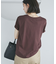 【UVカット・接触冷感・汗染み加工】フレンチロゴプリントTシャツ