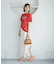 【UVカット・接触冷感・汗染み加工】フレンチロゴプリントTシャツ