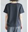 【UVカット・接触冷感・汗染み加工】フレンチロゴプリントTシャツ