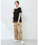 プリーツチュールドッキングTシャツ