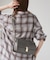 【WEB限定カラー】me fit BAG バーチカルラインワイドショルダーバッグ