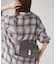【WEB限定カラー】me fit BAG バーチカルラインワイドショルダーバッグ