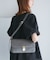 【WEB限定カラー】me fit BAG バーチカルラインワイドショルダーバッグ