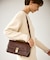 【WEB限定カラー】me fit BAG バーチカルラインワイドショルダーバッグ