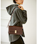 【WEB限定カラー】me fit BAG バーチカルラインワイドショルダーバッグ