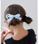 チェック柄リボンゴム×ヘアピンセット