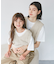 【KIDS/キッズ】ラメショートフェザーニットベスト/リンクコーデ