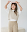 【KIDS/キッズ】ラメショートフェザーニットベスト/リンクコーデ