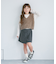 【KIDS/キッズ】ラメショートフェザーニットベスト/リンクコーデ