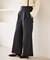フレアシルエットサスペンダー付きパンツ