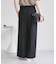 フレアシルエットサスペンダー付きパンツ