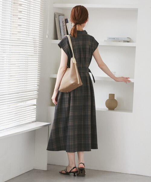 【新品】ロペピクニック　ウエストタックチェックアソートワンピース ROPE' PICNIC｜ウエストタックチェックアソートワンピース