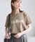【UVカット・接触冷感・汗染み加工】フロッキーロゴTシャツ